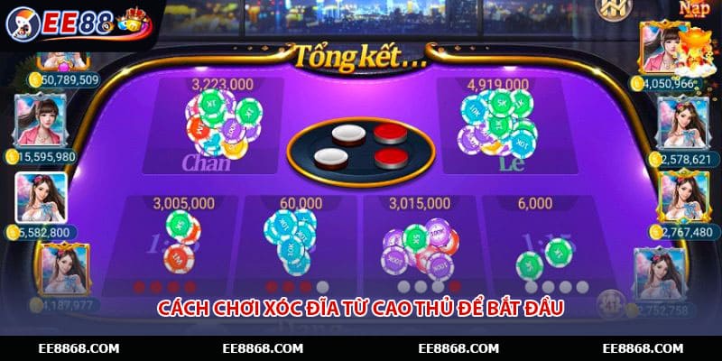 Cách chơi xóc đĩa từ cao thủ để bắt đầu